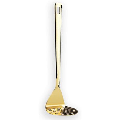 Berglander Gold Kartoffelstampfer aus Edelstahl mit Titanvergoldung