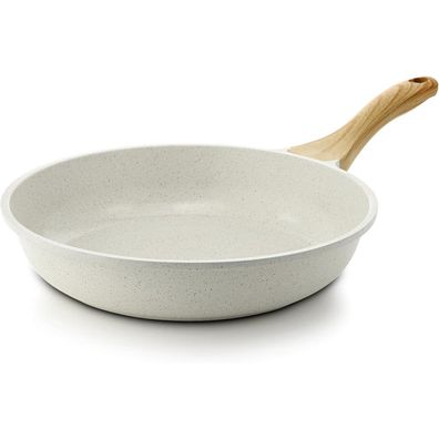 Sensarte 28cm Keramik Bratpfanne Antihaft, Schweizer Granit Beschichtung