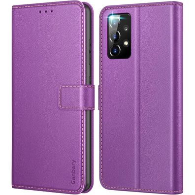 Ganbary Handyhülle für Samsung Galaxy A52 (4G/5G) / A52s 5G, Premium Leder