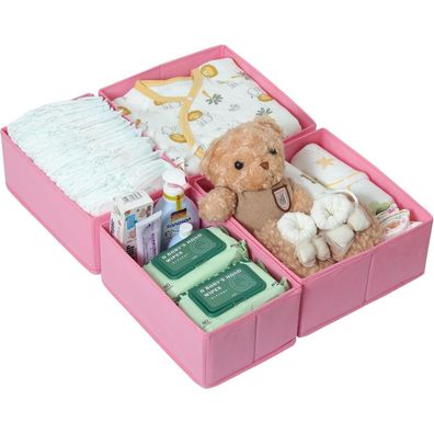 ORLISA 4er Set Schubladen Organizer für PAX Kleiderschrank 50x58 cm, Faltbar