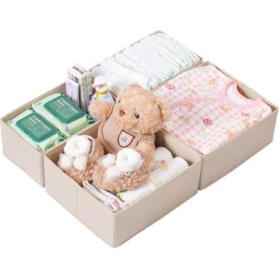 ORLISA 6er Set Schubladen Organizer für PAX Kleiderschrank 50x58 cm, Faltbar