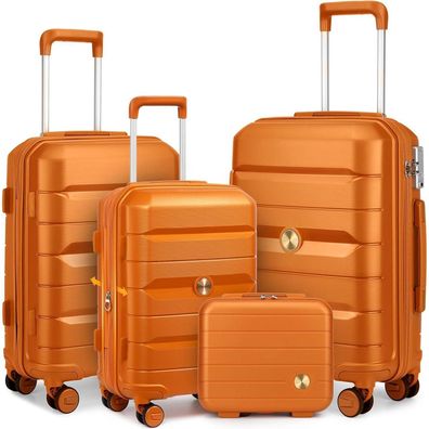 Sea choice Hartschalenkoffer Set 4-teilig S/M/L/XL Rollkoffer mit TSA Schloss