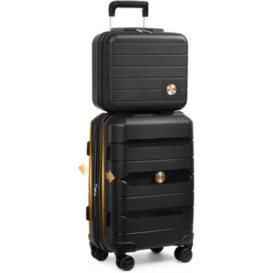 Sea choice Hartschalen Koffer Trolley 55cm Handgepäck Erweiterbar mit TSA