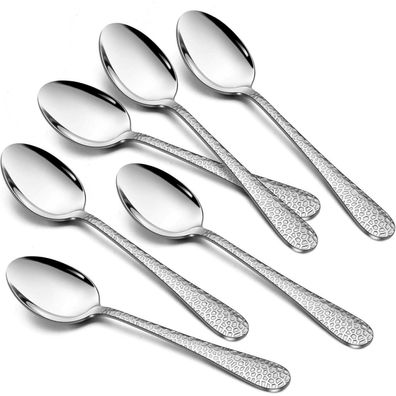 HaWare Kaffeelöffel 6er Set, Edelstahl Teelöffel Dessertlöffel, 15cm