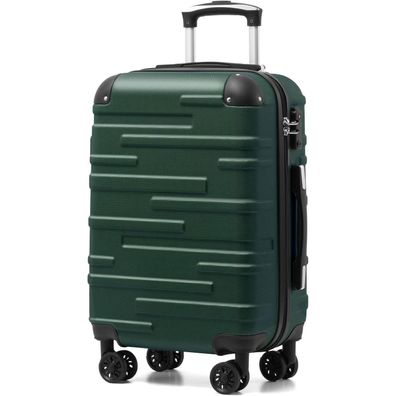Coolife Handgepäck Hartschalenkoffer Trolley ABS Reisekoffer mit TSA-Schloss