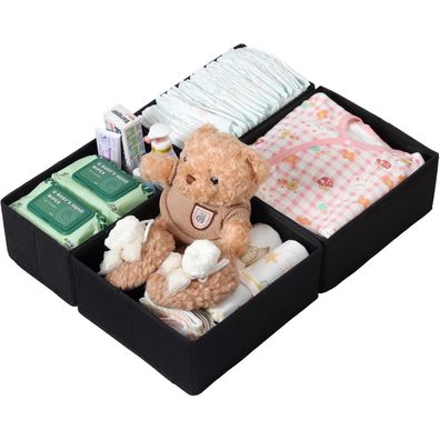 ORLISA 4er Set Schubladen Organizer für PAX Kleiderschrank 50x58 cm, Faltbar