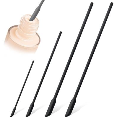 Thimmamma 4-teiliges Mini Silikon Teigschaber Set, hitzebeständig, BPA-frei