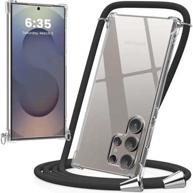 caslord Handyband kompatibel mit Samsung Galaxy S25 Ultra, transparente Hülle