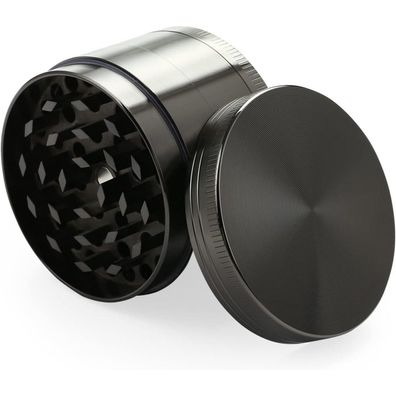 Bäcker & Lecker Pollen Grinder Kräutermühle aus Zinklegierung, 4-teilig Set mit