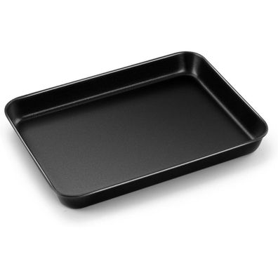Teamfar Mini Ofenblech Rechteckig Karbonstahl Antihaftbeschichtet 23,6 x 17,6 x
