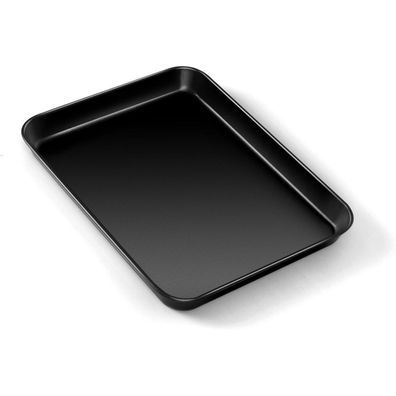 Teamfar Klein Ofenblech aus Karbonstahl mit Antihaftbeschichtung, 26,5 x 20,5 x
