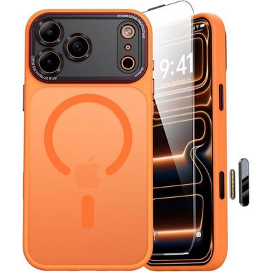 Jueshituo Hülle für iPhone 17 Pro MagSafe, Matt, Stoßfest, Kratzfest