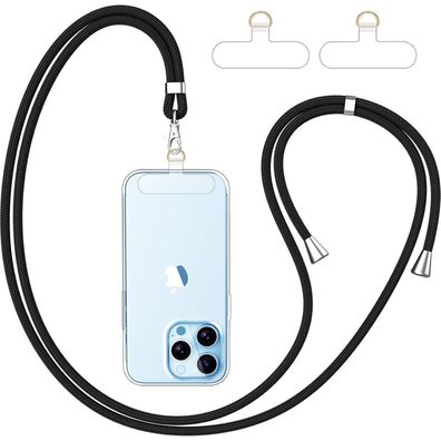 caslord Handy Lanyard Universal mit 2x Patch, verstellbar & abnehmbar