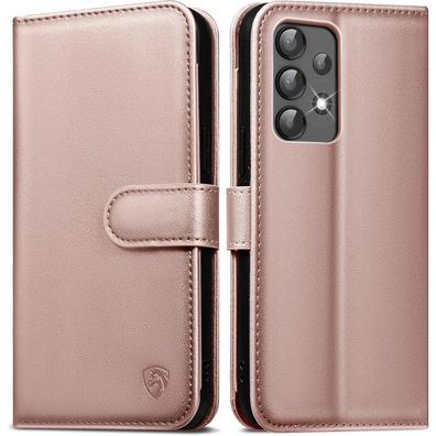 EASDNB Handyhülle für Samsung Galaxy A13 5G/4G/A04S, Klappbar in Lederoptik