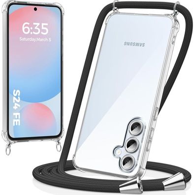 caslord Handyband für Samsung Galaxy S24 FE 5G Hülle mit Band zum Umhängen