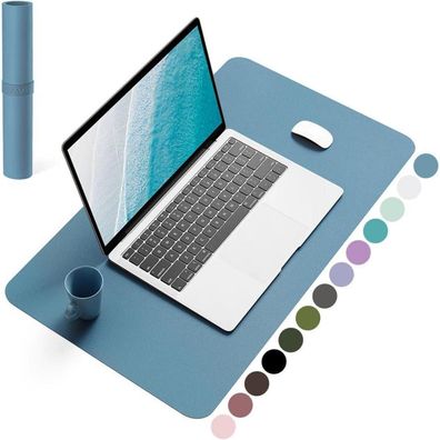 YSAGi Schreibtischunterlage, großes Office Mousepad aus Kunstleder mit
