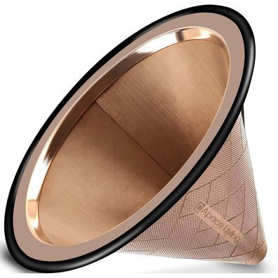 Apace Living Edelstahl Kaffeefilter wiederverwendbar für Chemex, Hario, Bodum