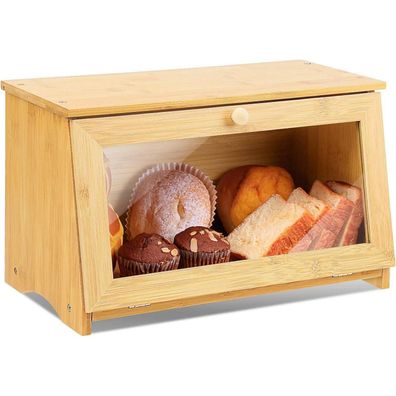 Leader Accessories Brotkasten Bambus - 39x21x23cm