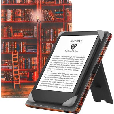 HGWALP Universal Hülle für 6 Zoll eReader mit Handschlaufe und Ständer