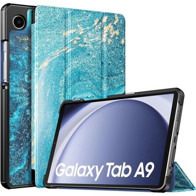 TiMOVO Galaxy Tab A9 8,7" Hülle mit Ständer - Schlank & Robust, Vergoldend