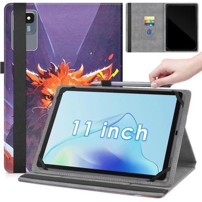 KATUMO Universal 11 Zoll Tablet Hülle, Braun - Kompatibel mit Blackview Tab90