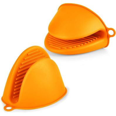 AUAUY 1 Paar Silikon Ofenhandschuhe Verdicken, Mini-Ofenhandschuh Anti-Rutsch