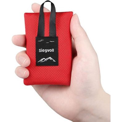 Siegvoll Mini Picknickdecke Ultraleicht, ultradünn, tragbar - für Strand