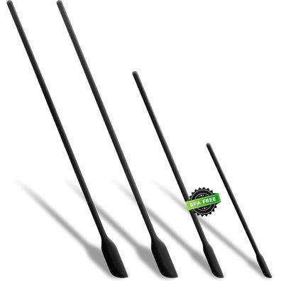 Anaeat Mini-Silikonspatel Set (4 Stück) - Multifunktional, Wiederverwendbar für
