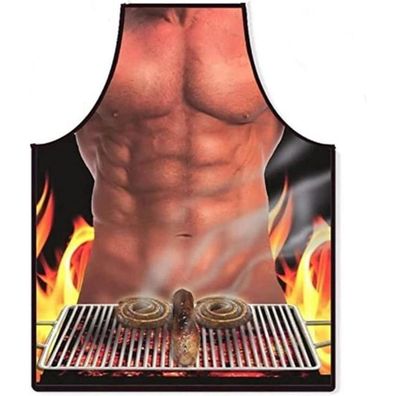Sixiudia Grill-Schürze für Männer - Lustige Küchenschürze als Geschenk für