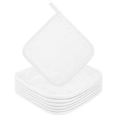 URAQT 6er Abschminktuch Set aus Mikrofaser, 20x20 cm, wiederverwendbar, für
