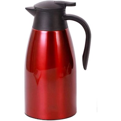 Webao Thermoskanne 2 Liter Isolierkanne aus Edelstahl mit Quick Tip Verschluss