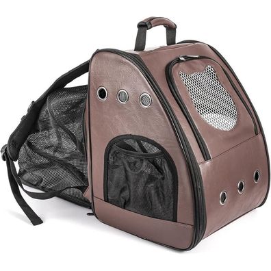 Großer Katzenrucksack für dicke Katzen bis 9 kg, Luxuriöses Design, von