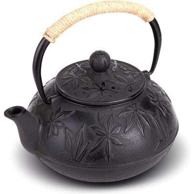Webao Teekanne Gusseisen 800ml, Asiatische Teekanne Teekessel mit Edelstahl