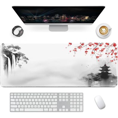 Giecy Gaming Mauspad XXL (80x30cm) - Rutschfest, Präzise Steuerung für PC