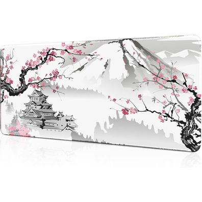Giecy Gaming Mauspad XXL 800x300mm, Schreibtischunterlage mit rutschfester