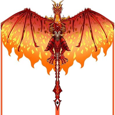 Mint's Colorful Life Drachen für Kinder & Erwachsene - Einleiner Flugdrachen