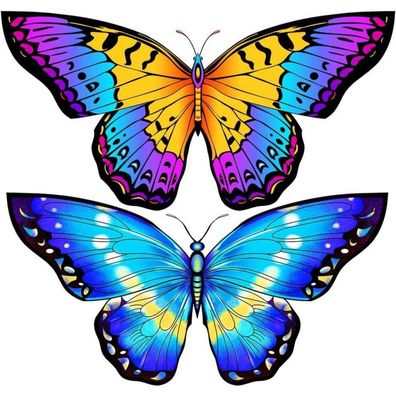 HONBO Schmetterling Drachen Butterfly Kites, flugdrachen für Kinder und