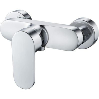Namuoto Duscharmatur Einhebelmischer für Dusche Wandmontage, Aufputz, Chrom