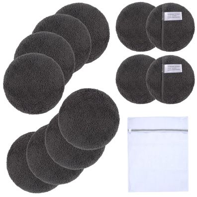 KinHwa Wiederverwendbare Make-up Entferner Pads, Mikrofaser Abschminkpads