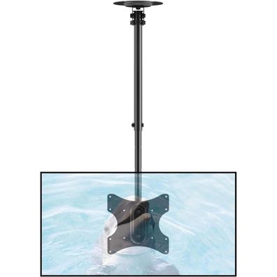 suptek TV Deckenhalterung für 23-43 Zoll Fernseher, schwenkbar & neigbar, bis