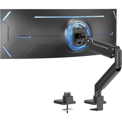 Putorsen Premium Aluminium Monitor Halterung für 17-49 Zoll Monitore, Gasfeder
