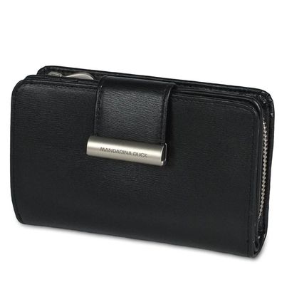 Mandarina Duck Hera 3.0 medium bifold wallet RAP15, black, Damen