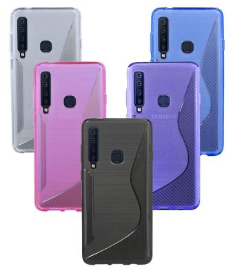 Handyhülle Samsung Galaxy A9 2018 Silikon Hülle Schutzhülle TPU Case Cover