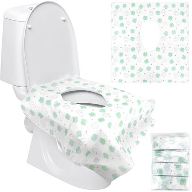 Homgaty 20 Einweg Toilettensitzbezüge XL - Hygienisch und Sicher für Kinder