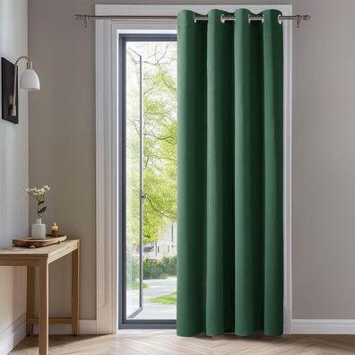 Deconovo Blickdichte Thermovorhänge mit Ösen für Wohnzimmer & Schlafzimmer