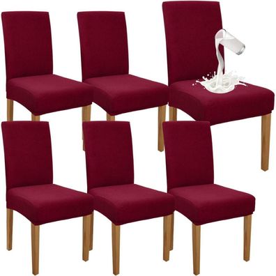 Granbest Premium Wasserdichte Esszimmerstuhl Hussen (6er Set), elastisch