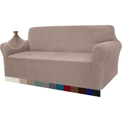 Granbest High Stretch Sofabezug, Jacquard Sofaüberwurf, elastische Sofahusse