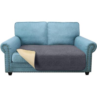 Granbest Super Soft Dicke Loveseat Sofa Kissenbezüge, rutschfeste Sitzbezüge