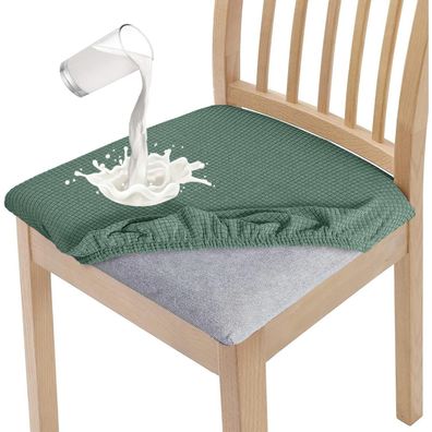 Granbest Stilvolle wasserdichte Esszimmerstuhl Sitzbezüge, Set aus 4, High