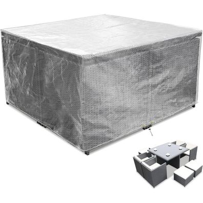 RICHIE Abdeckplane für Gartenmöbel, wasserdicht, UV-Schutz, atmungsaktiv